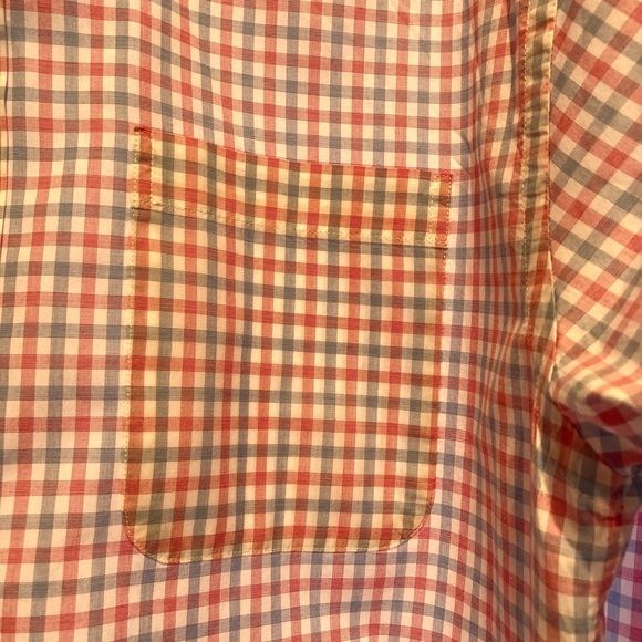 Vineyard Vines Classic Fit Murray Pink & Blue Button Down Shirt Medium - Picture 4 of 5